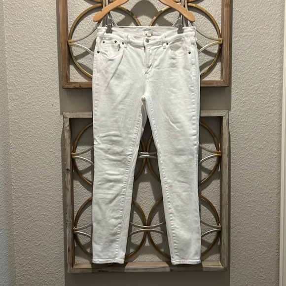 J. Crew Denim - Cream skinny jeans